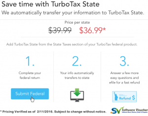turbo tax state cost