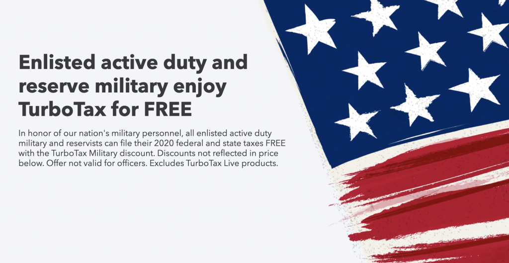 Turbotax 2021 Military Free Offer (Freedom Edition)